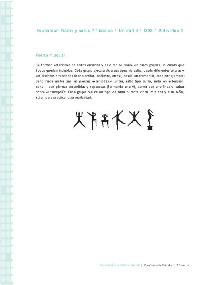 Educación Física 7° básico-Unidad 4-OA3-Actividad 2 Educación Física 7° básico-Unidad 4-OA3-Actividad 2