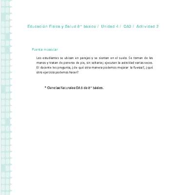 Educación Física 8° básico-Unidad 4-OA3-Actividad 2 Educación Física 8° básico-Unidad 4-OA3-Actividad 2