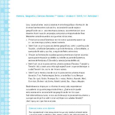 Historia 7° básico-Unidad 4-OA13;14-Actividad 1 Historia 7° básico-Unidad 4-OA13;14-Actividad 1