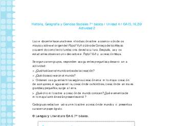 Historia 7° básico-Unidad 4-OA15;16;20-Actividad 2 Historia 7° básico-Unidad 4-OA15;16;20-Actividad 2