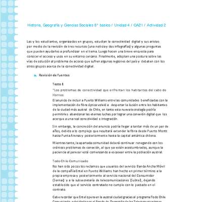 Historia 8° básico-Unidad 4-OA21-Actividad 2 Historia 8° básico-Unidad 4-OA21-Actividad 2