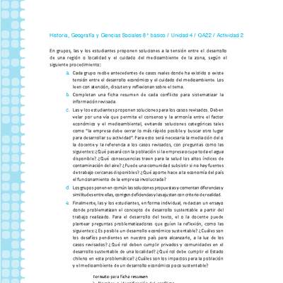 Historia 8° básico-Unidad 4-OA22-Actividad 2 Historia 8° básico-Unidad 4-OA22-Actividad 2