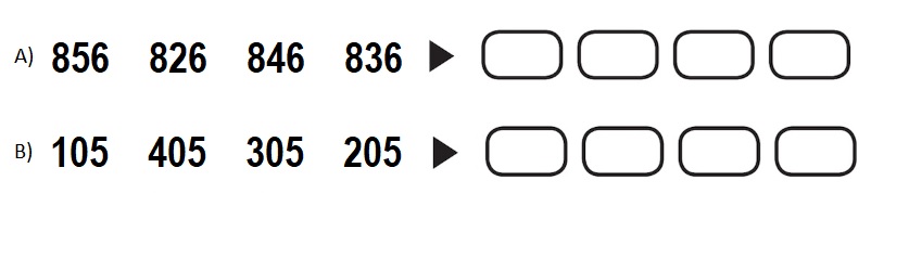 Ejercicio ordenar números 2