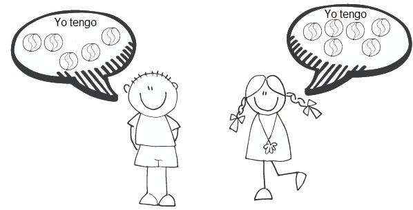 Enunciado ¿Cuántas bolitas tiene cada uno? Enunciado ¿Cuántas bolitas tiene cada uno?