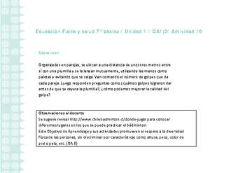 Educación Física 7 básico-Unidad 1-OA1;2-Actividad 10 Educación Física 7 básico-Unidad 1-OA1;2-Actividad 10