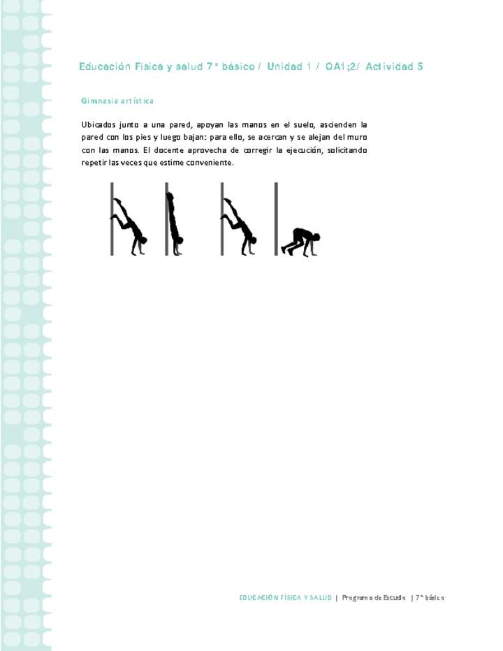 Educación Física 7 básico-Unidad 1-OA1;2-Actividad 5 Educación Física 7 básico-Unidad 1-OA1;2-Actividad 5