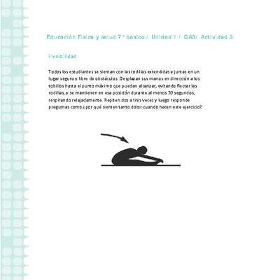 Educación Física 7 básico-Unidad 1-OA3-Actividad 3 Educación Física 7 básico-Unidad 1-OA3-Actividad 3