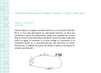 Educación Física 8 básico-Unidad 1-OA1;2-Actividad 1 Educación Física 8 básico-Unidad 1-OA1;2-Actividad 1