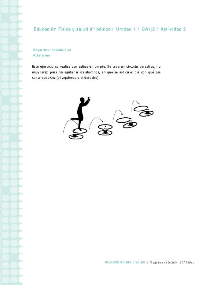Educación Física 8 básico-Unidad 1-OA1;2-Actividad 2 Educación Física 8 básico-Unidad 1-OA1;2-Actividad 2