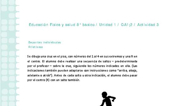 Educación Física 8 básico-Unidad 1-OA1;2-Actividad 3 Educación Física 8 básico-Unidad 1-OA1;2-Actividad 3