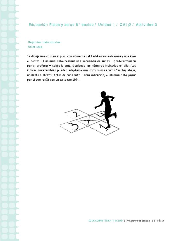 Educación Física 8 básico-Unidad 1-OA1;2-Actividad 3 Educación Física 8 básico-Unidad 1-OA1;2-Actividad 3