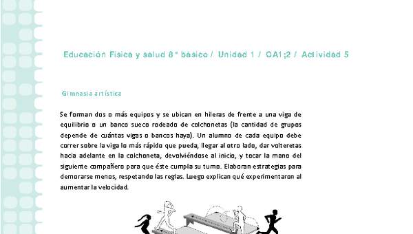 Educación Física 8 básico-Unidad 1-OA1;2-Actividad 5 Educación Física 8 básico-Unidad 1-OA1;2-Actividad 5