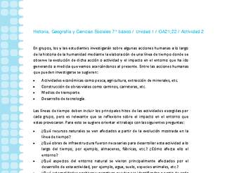 Historia 7° básico-Unidad 1-OA21;22-Actividad 2 Historia 7° básico-Unidad 1-OA21;22-Actividad 2