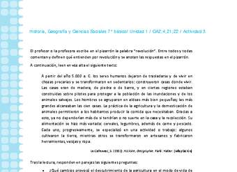 Historia 7° básico-Unidad 1-OA2;4;21;22-Actividad 3 Historia 7° básico-Unidad 1-OA2;4;21;22-Actividad 3