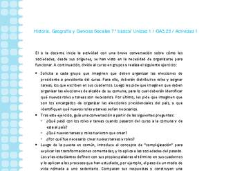 Historia 7° básico-Unidad 1-OA3;23-Actividad 1 Historia 7° básico-Unidad 1-OA3;23-Actividad 1