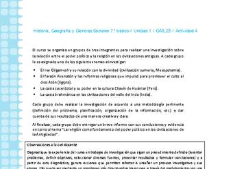 Historia 7° básico-Unidad 1-OA3;23-Actividad 4 Historia 7° básico-Unidad 1-OA3;23-Actividad 4