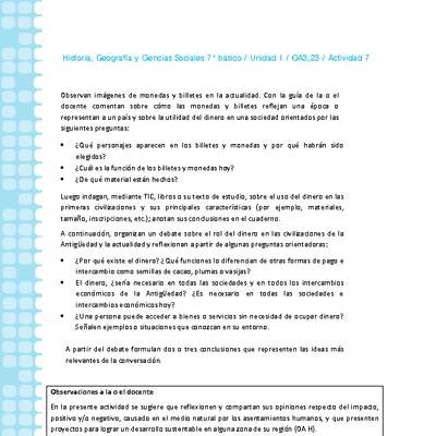 Historia 7° básico-Unidad 1-OA3;23-Actividad 7
