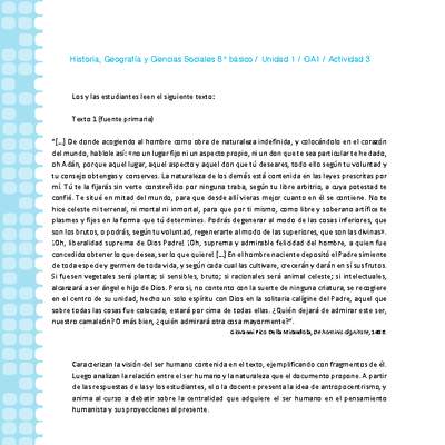 Historia 8° básico-Unidad 1-OA1-Actividad 3 Historia 8° básico-Unidad 1-OA1-Actividad 3