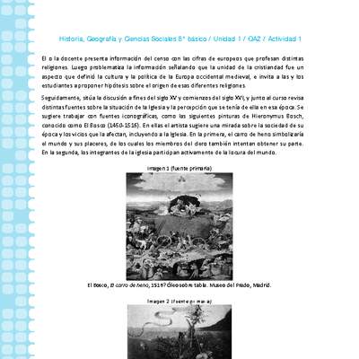 Historia 8° básico-Unidad 1-OA2-Actividad 1 Historia 8° básico-Unidad 1-OA2-Actividad 1