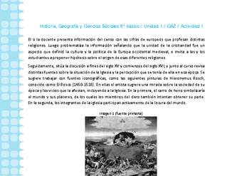 Historia 8° básico-Unidad 1-OA2-Actividad 1 Historia 8° básico-Unidad 1-OA2-Actividad 1