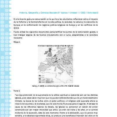 Historia 8° básico-Unidad 1-OA2-Actividad 3 Historia 8° básico-Unidad 1-OA2-Actividad 3