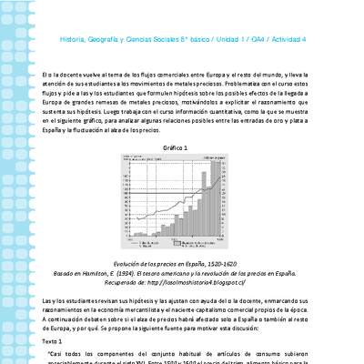 Historia 8° básico-Unidad 1-OA4-Actividad 4 Historia 8° básico-Unidad 1-OA4-Actividad 4