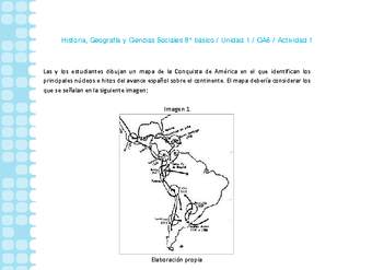 Historia 8° básico-Unidad 1-OA6-Actividad 1 Historia 8° básico-Unidad 1-OA6-Actividad 1