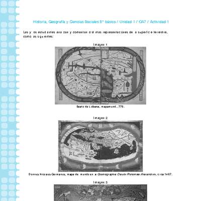 Historia 8° básico-Unidad 1-OA7-Actividad 1 Historia 8° básico-Unidad 1-OA7-Actividad 1