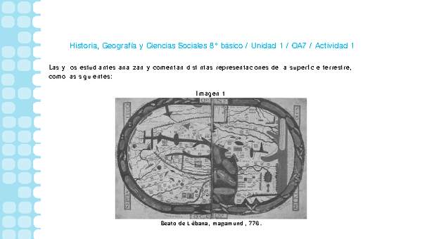 Historia 8° básico-Unidad 1-OA7-Actividad 1 Historia 8° básico-Unidad 1-OA7-Actividad 1