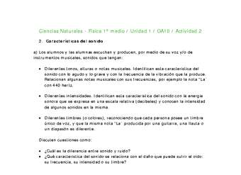 Ciencias Naturales 1 medio-Unidad 1-OA10-Actividad 2
