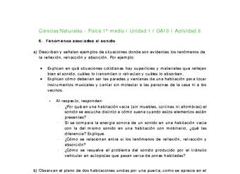Ciencias Naturales 1 medio-Unidad 1-OA10-Actividad 6 Ciencias Naturales 1 medio-Unidad 1-OA10-Actividad 6