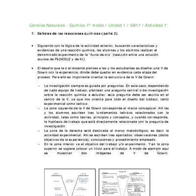 Ciencias Naturales 1 medio-Unidad 1-OA17-Actividad 7 Ciencias Naturales 1 medio-Unidad 1-OA17-Actividad 7