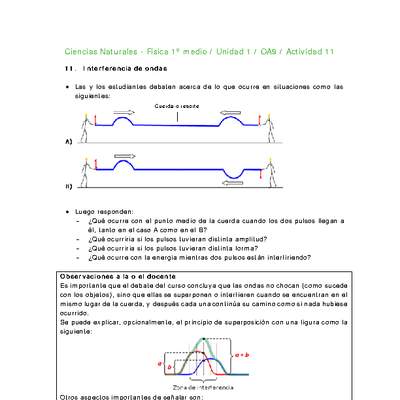 Ciencias Naturales 1 medio-Unidad 1-OA9-Actividad 11 Ciencias Naturales 1 medio-Unidad 1-OA9-Actividad 11