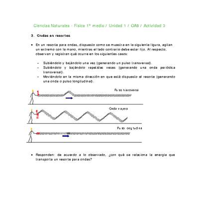 Ciencias Naturales 1 medio-Unidad 1-OA9-Actividad 3 Ciencias Naturales 1 medio-Unidad 1-OA9-Actividad 3