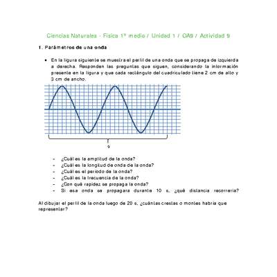 Ciencias Naturales 1 medio-Unidad 1-OA9-Actividad 9 Ciencias Naturales 1 medio-Unidad 1-OA9-Actividad 9
