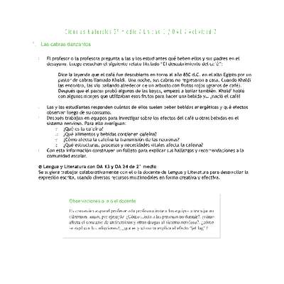 Ciencias Naturales 2 medio-Unidad 1-OA1-Actividad 7 Ciencias Naturales 2 medio-Unidad 1-OA1-Actividad 7