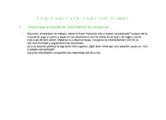 Ciencias Naturales 2 medio-Unidad 1-OA15-Actividad 4 Ciencias Naturales 2 medio-Unidad 1-OA15-Actividad 4