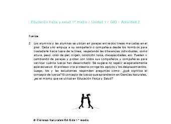 Educación Física 1 medio-Unidad 1-OA3-Actividad 2 Educación Física 1 medio-Unidad 1-OA3-Actividad 2