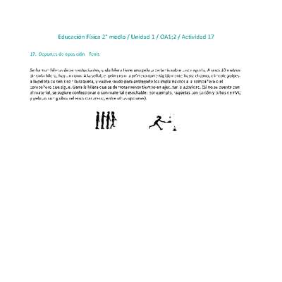 Educación Física 2 medio-Unidad 1-OA1;2-Actividad 17 Educación Física 2 medio-Unidad 1-OA1;2-Actividad 17