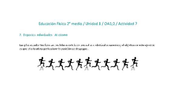 Educación Física 2 medio-Unidad 1-OA1;2-Actividad 7 Educación Física 2 medio-Unidad 1-OA1;2-Actividad 7