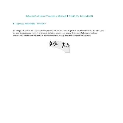 Educación Física 2 medio-Unidad 1-OA1;2-Actividad 8 Educación Física 2 medio-Unidad 1-OA1;2-Actividad 8