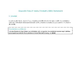Educación Física 2 medio-Unidad 1-OA3-Actividad 6 Educación Física 2 medio-Unidad 1-OA3-Actividad 6