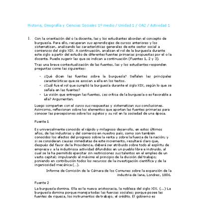 Historia 1 medio-Unidad 1-OA2-Actividad 1 Historia 1 medio-Unidad 1-OA2-Actividad 1