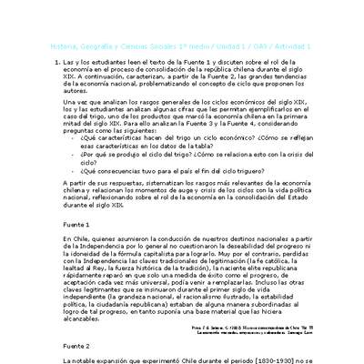 Historia 1 medio-Unidad 1-OA9-Actividad 1 Historia 1 medio-Unidad 1-OA9-Actividad 1