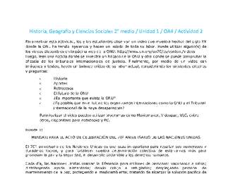 Historia 2 medio-Unidad 1-OA4-Actividad 2 Historia 2 medio-Unidad 1-OA4-Actividad 2