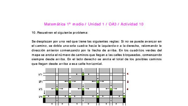 Matemática 1 medio-Unidad 1-OA3-Actividad 10 Matemática 1 medio-Unidad 1-OA3-Actividad 10