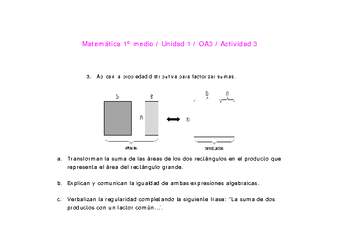 Matemática 1 medio-Unidad 1-OA3-Actividad 3 Matemática 1 medio-Unidad 1-OA3-Actividad 3