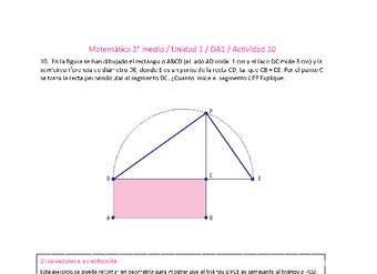 Matemática 2 medio-Unidad 1-OA1-Actividad 10 Matemática 2 medio-Unidad 1-OA1-Actividad 10