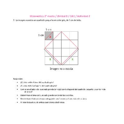Matemática 2 medio-Unidad 1-OA1-Actividad 2 Matemática 2 medio-Unidad 1-OA1-Actividad 2