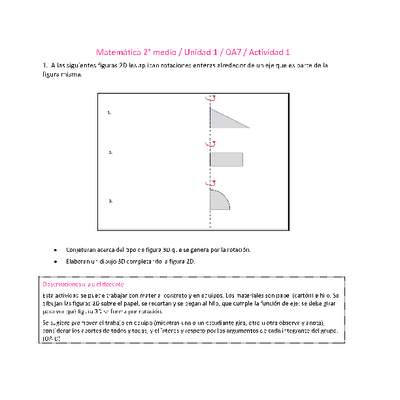 Matemática 2 medio-Unidad 1-OA7-Actividad 1 Matemática 2 medio-Unidad 1-OA7-Actividad 1